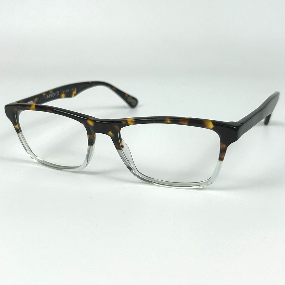 NYS Daren 5216-11 Unisex Eyeglasses Frame Black Tortoise Full Rim 53-18-145 mm
